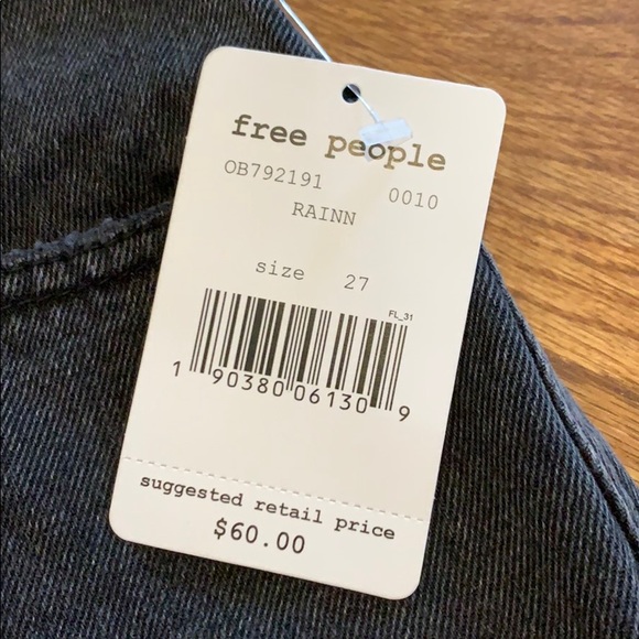 We the Free black denim Rainn skirt - Picture 8 of 9